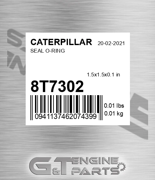 8T-7302 Seal O-ring for CATERPILLAR