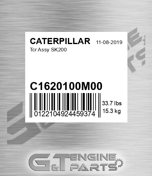 C1620100M00 Tcr Assy Sk200 for CATERPILLAR