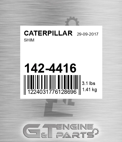 142-4416 Shim for CATERPILLAR