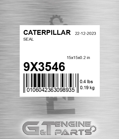 9X3546 Seal