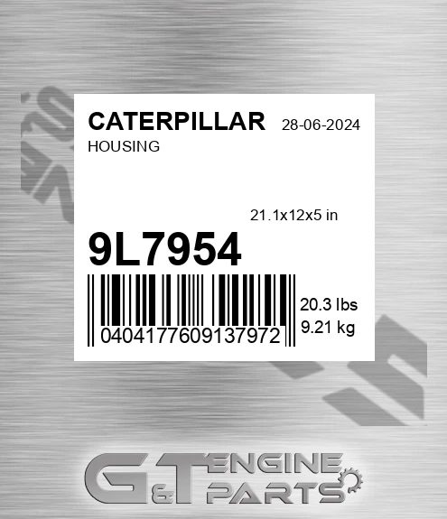 9L-7954 Housing for CATERPILLAR