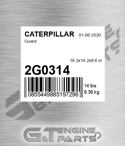 2G0314 Guard for CATERPILLAR