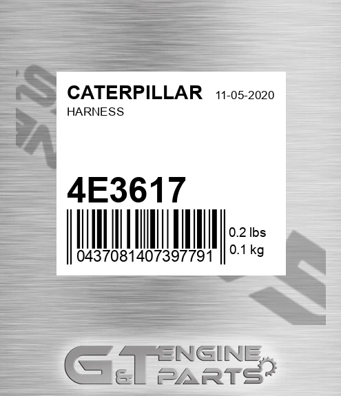 4E3617 CATERPILLAR Harness