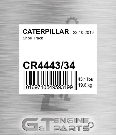 CR4443/34 Shoe Track