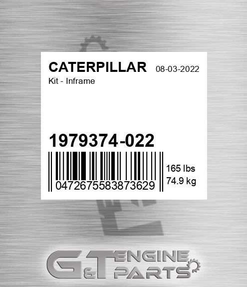 1979374-022 Kit - Inframe for CATERPILLAR