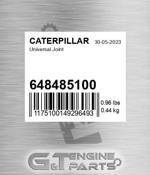 648485100 Universal Joint for CATERPILLAR