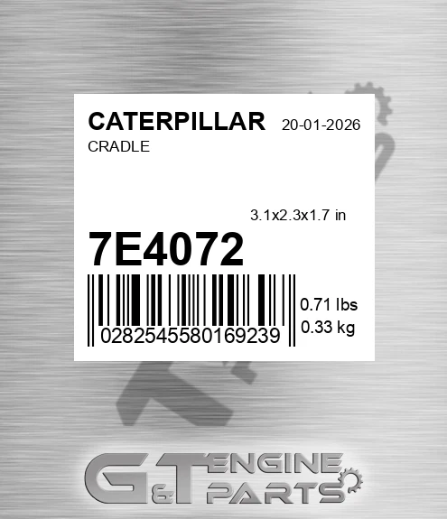 7E-4072 Cradle