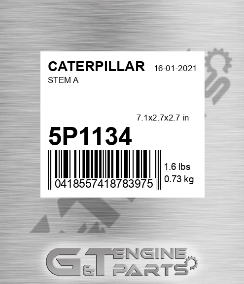 5P1134 Stem A