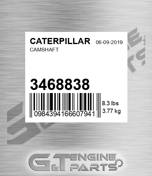 346-8838 Camshaft for CATERPILLAR