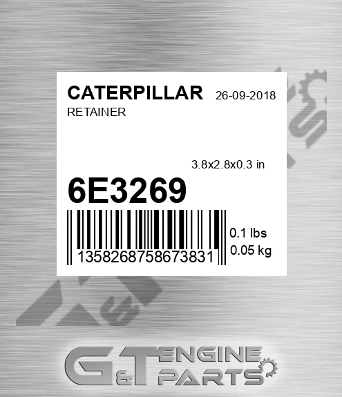 6E3269 Retainer