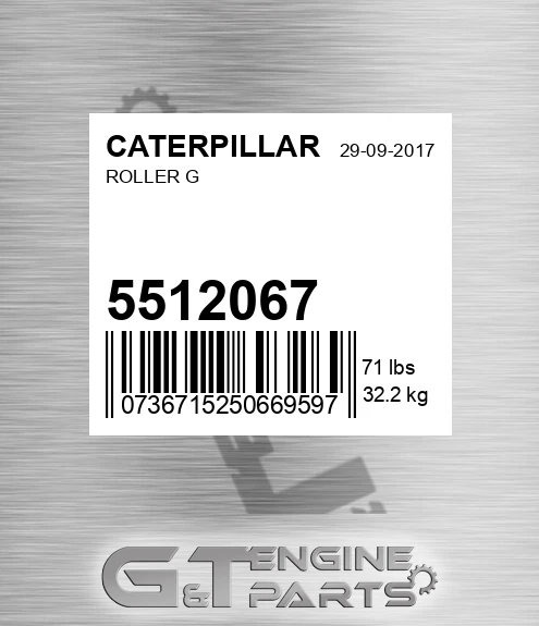 5512067 Roller G