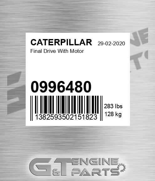 099-6480 Final Drive With Motor for CATERPILLAR