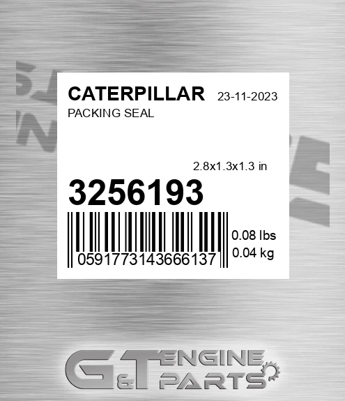 325-6193 Packing Seal for CATERPILLAR