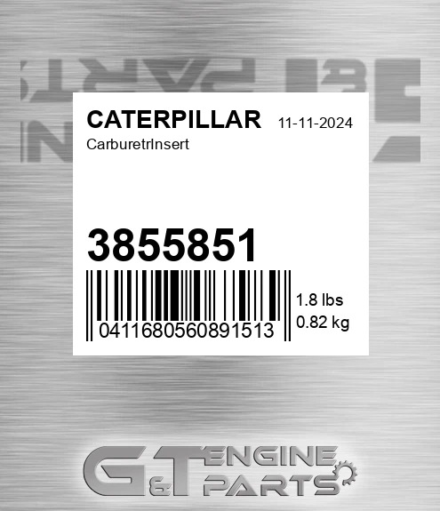 385-5851 Carburetrinsert