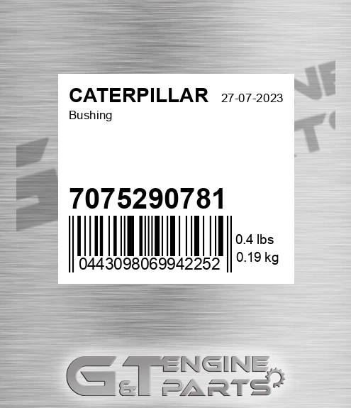 7075290781 Bushing