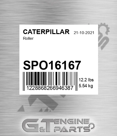 SPO16167 Roller for CATERPILLAR