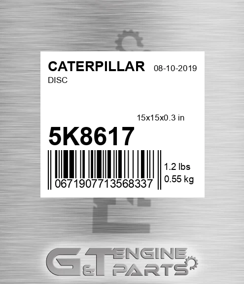 5K-8617 Disc