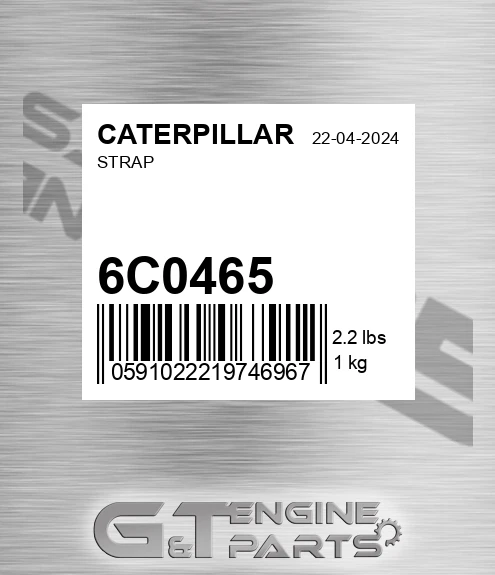 6C0465 Strap