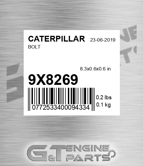 9X8269 Bolt