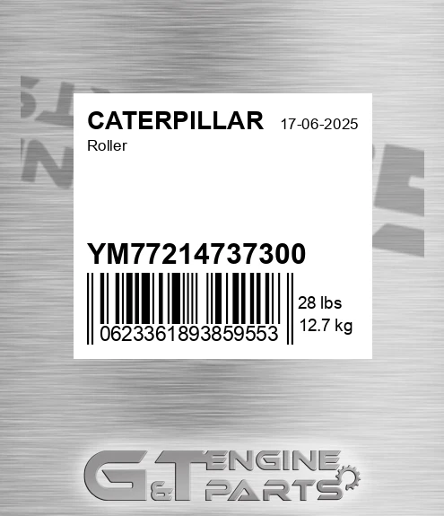 YM77214737300 Roller for CATERPILLAR