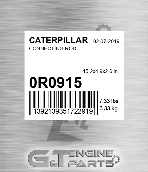 0R-0915 Connecting Rod for CATERPILLAR