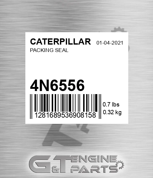 4N-6556 Packing Seal for CATERPILLAR