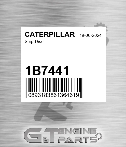 1B7441 Strip Disc