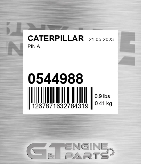 0544988 Pin A for CATERPILLAR