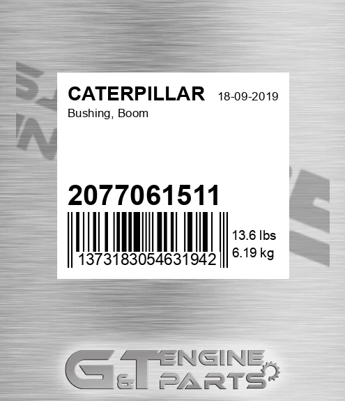 2077061511 Bushing, Boom for CATERPILLAR