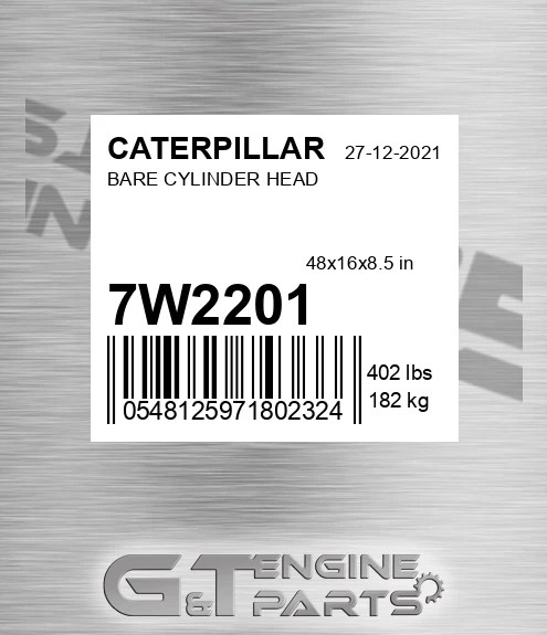 7W-2201 Bare Cylinder Head