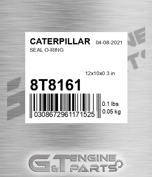 8T-8161 Seal O-ring