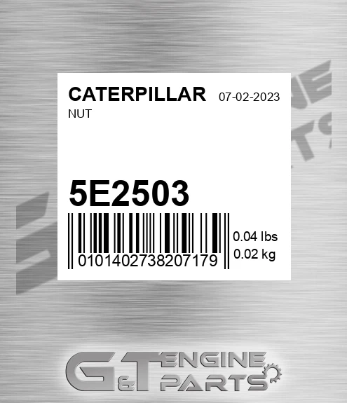 5E-2503 Nut