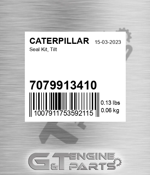 7079913410 Seal Kit, Tilt for CATERPILLAR