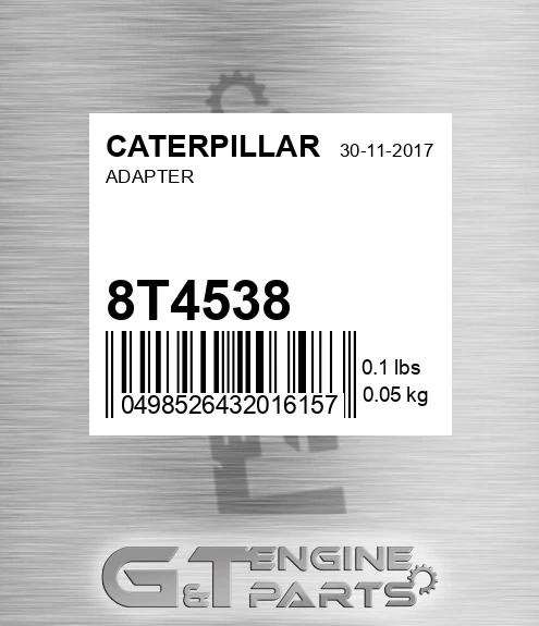 8T-4538 Adapter for CATERPILLAR