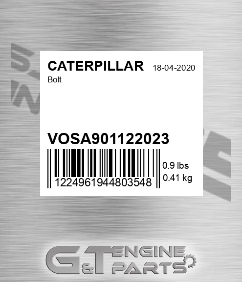 VOSA901122023 Bolt for CATERPILLAR