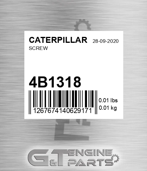 4B1318 Screw