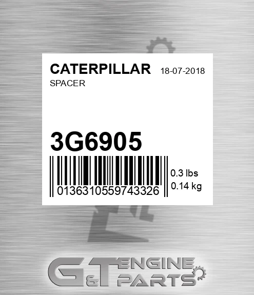 3G6905 Spacer