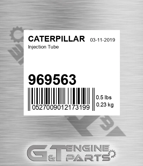 969563 Injection Tube