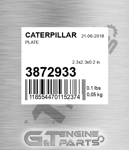 387-2933 Plate