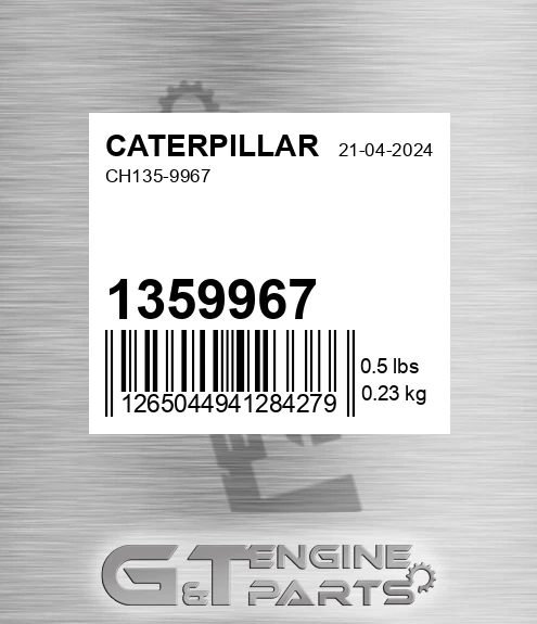 135-9967 Ch135-9967 for CATERPILLAR