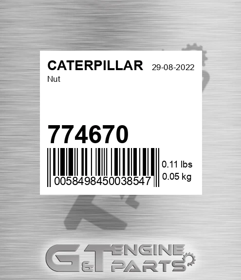 774670 Nut