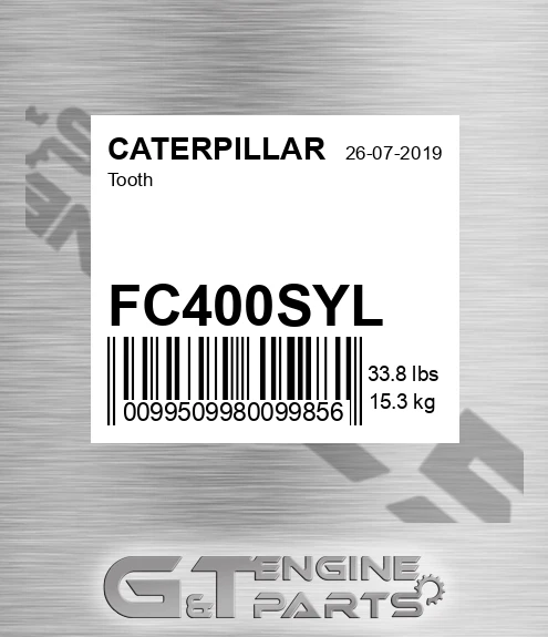 FC400SYL Tooth