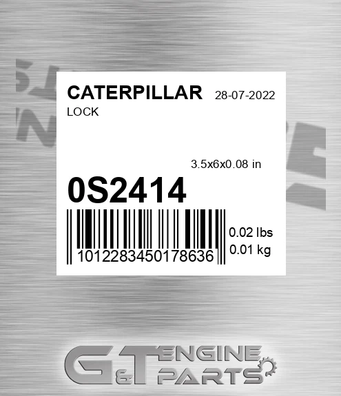 0S2414 Lock for CATERPILLAR
