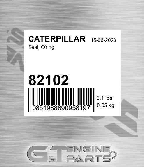 82102 CATERPILLAR Seal, O'ring
