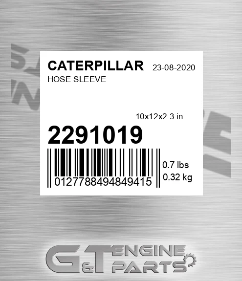 229-1019 Hose Sleeve for CATERPILLAR