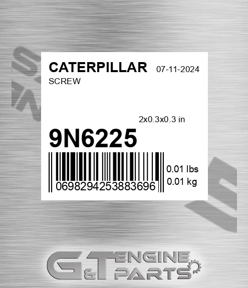 9N6225 Screw