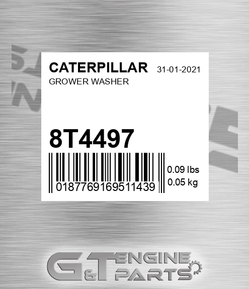 8T-4497 Grower Washer for CATERPILLAR
