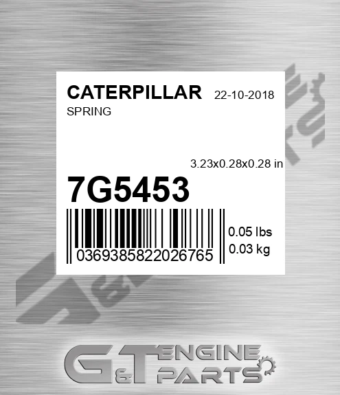 7G-5453 Spring