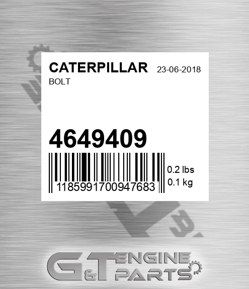 464-9409 Bolt