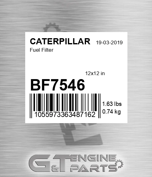 BF7546 CATERPILLAR Fuel Filter